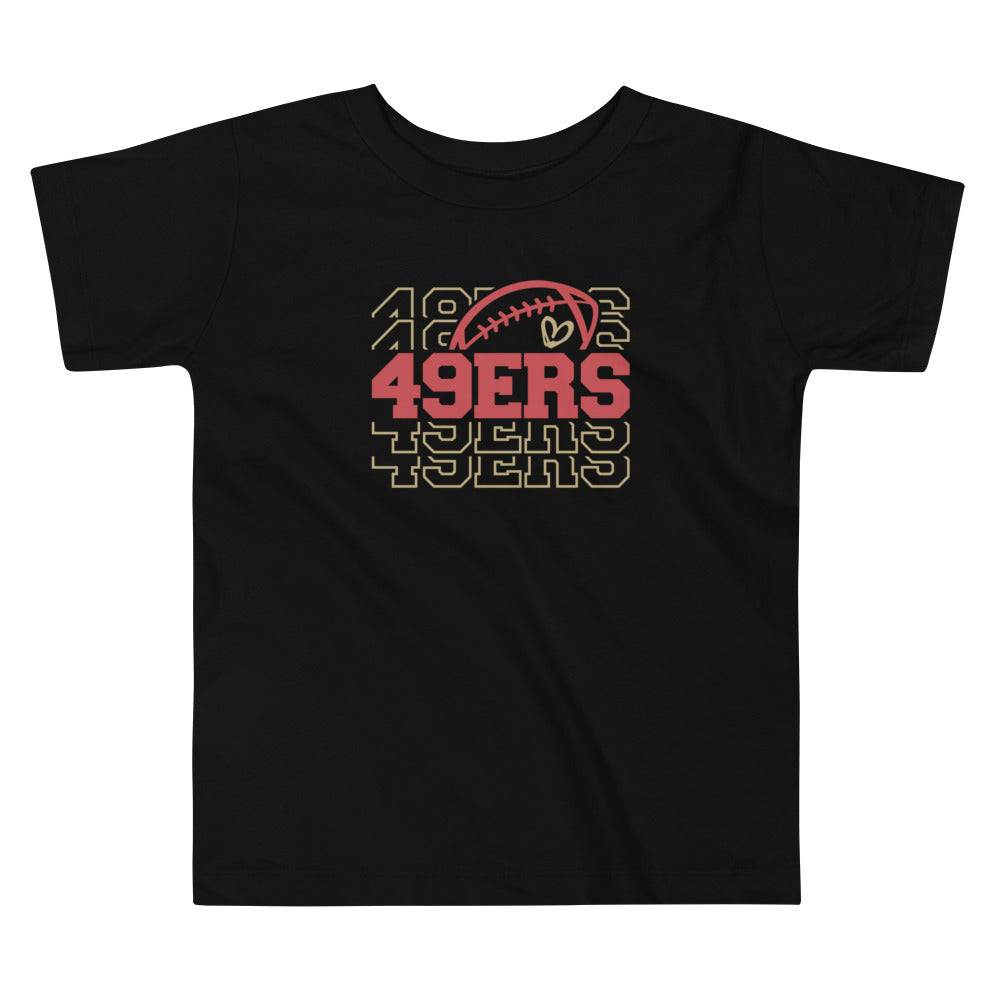 49ers Stacked Toddler Tee(NFL)