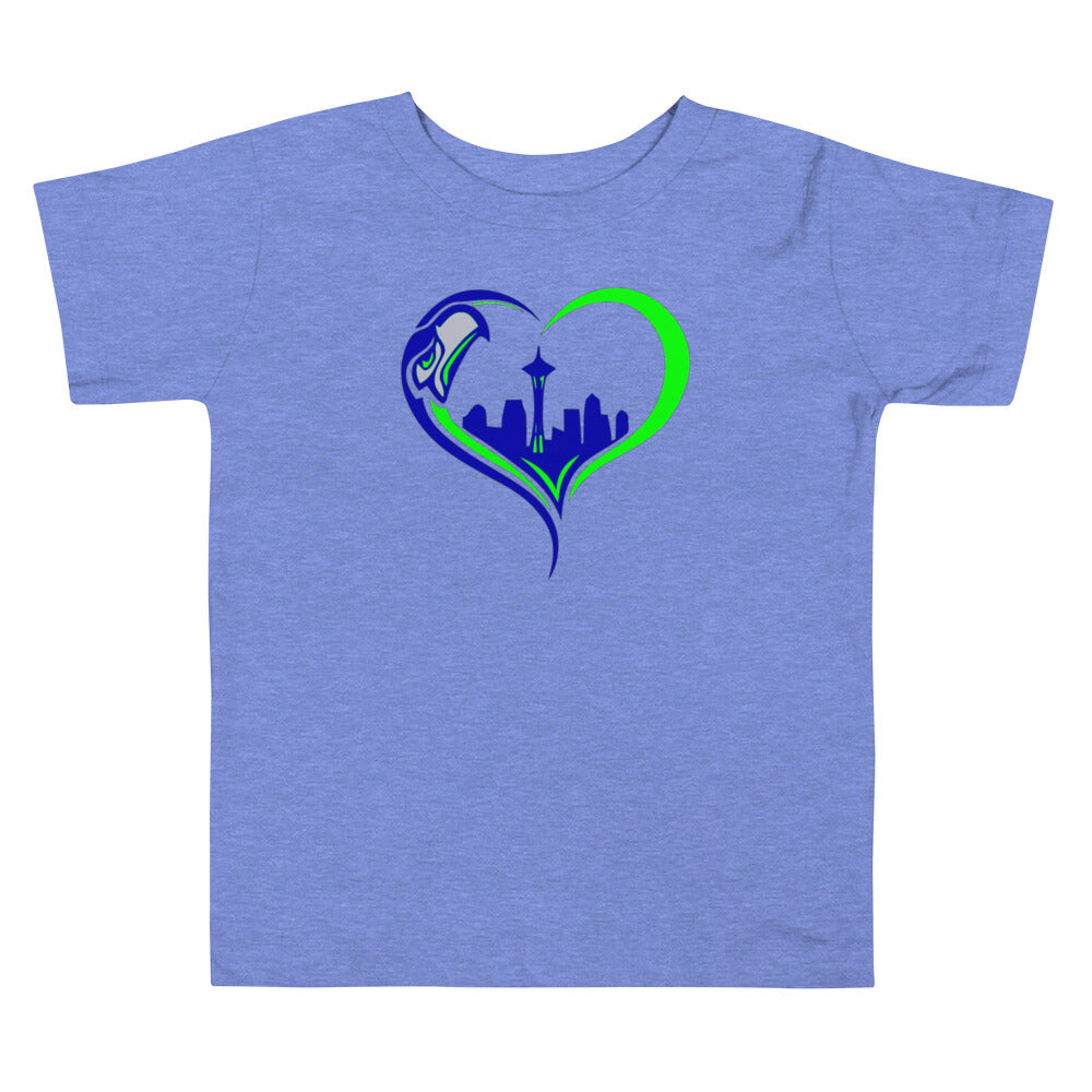 Seahawks Heart Toddler Tee(NFL)