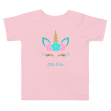 Load image into Gallery viewer, Unicorn Dance Little Sister Toddler T-shirt
