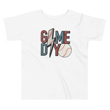 Load image into Gallery viewer, Baseball Game Day Toddler Tee
