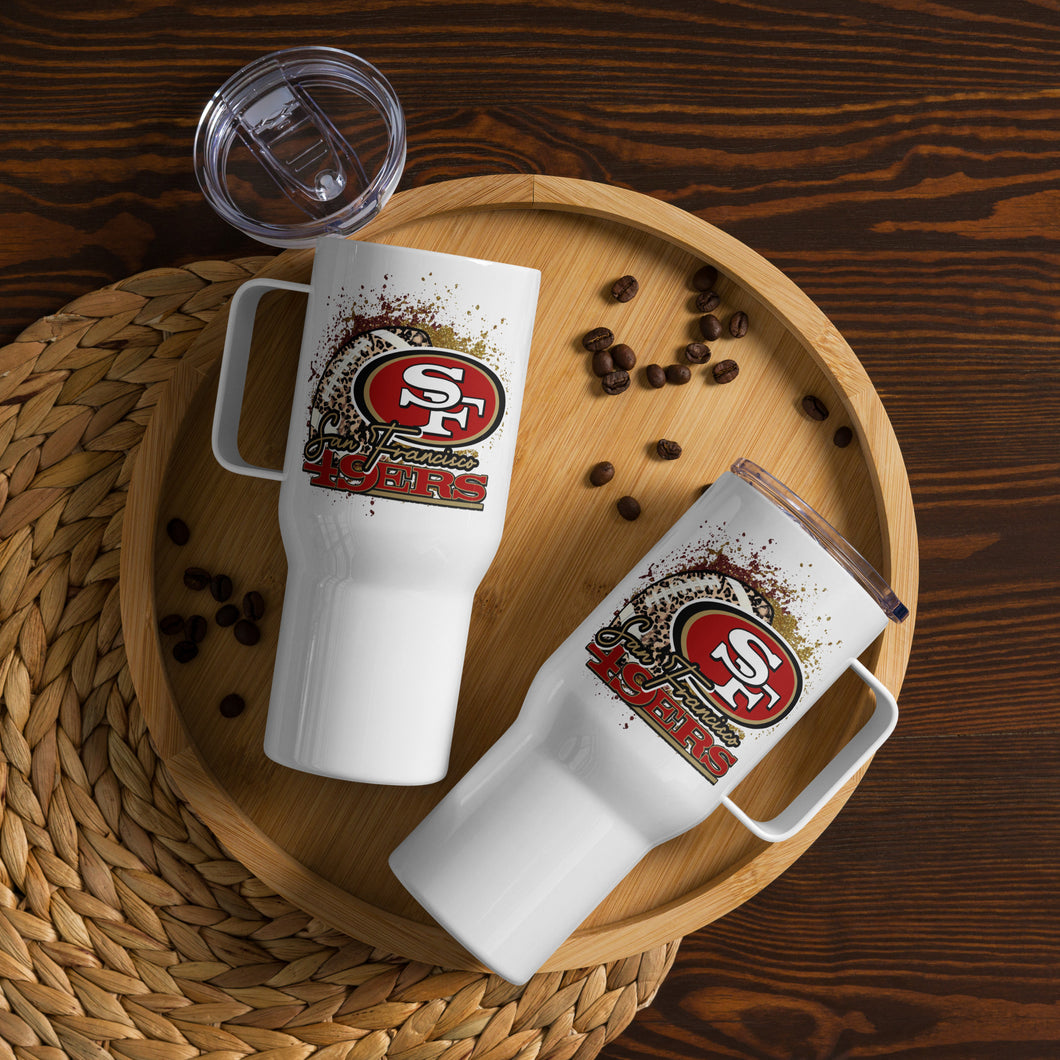 SF 49ers Splatter Mug With A Handle(NFL)