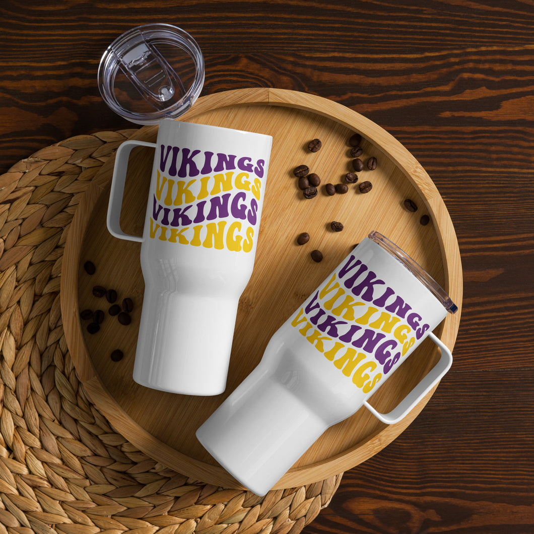 Vikings Wave Mug With A Handle(NFL)