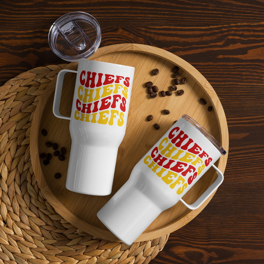 Chiefs Wave Mug With A Handle(NFL)