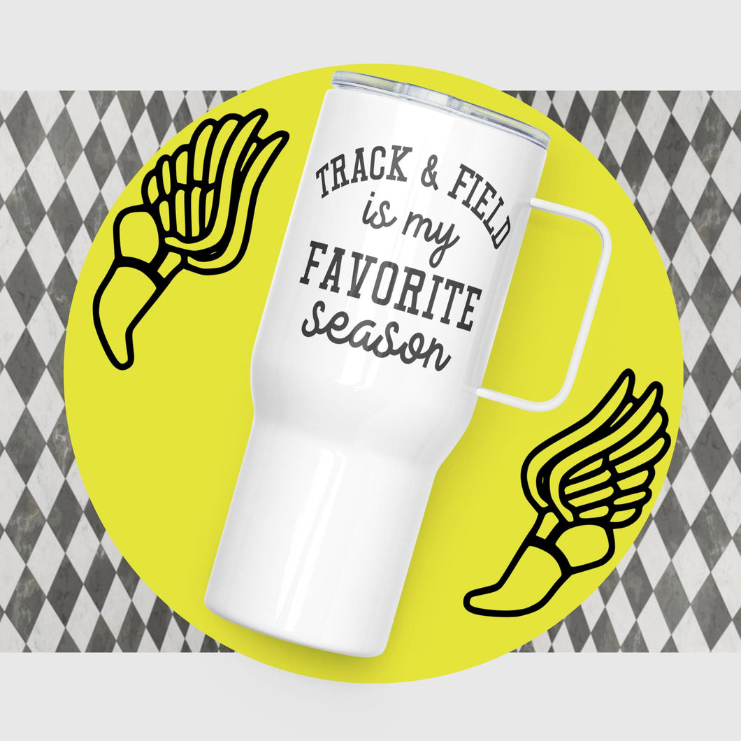 Track & Field Favorite Season Mug With A Handle