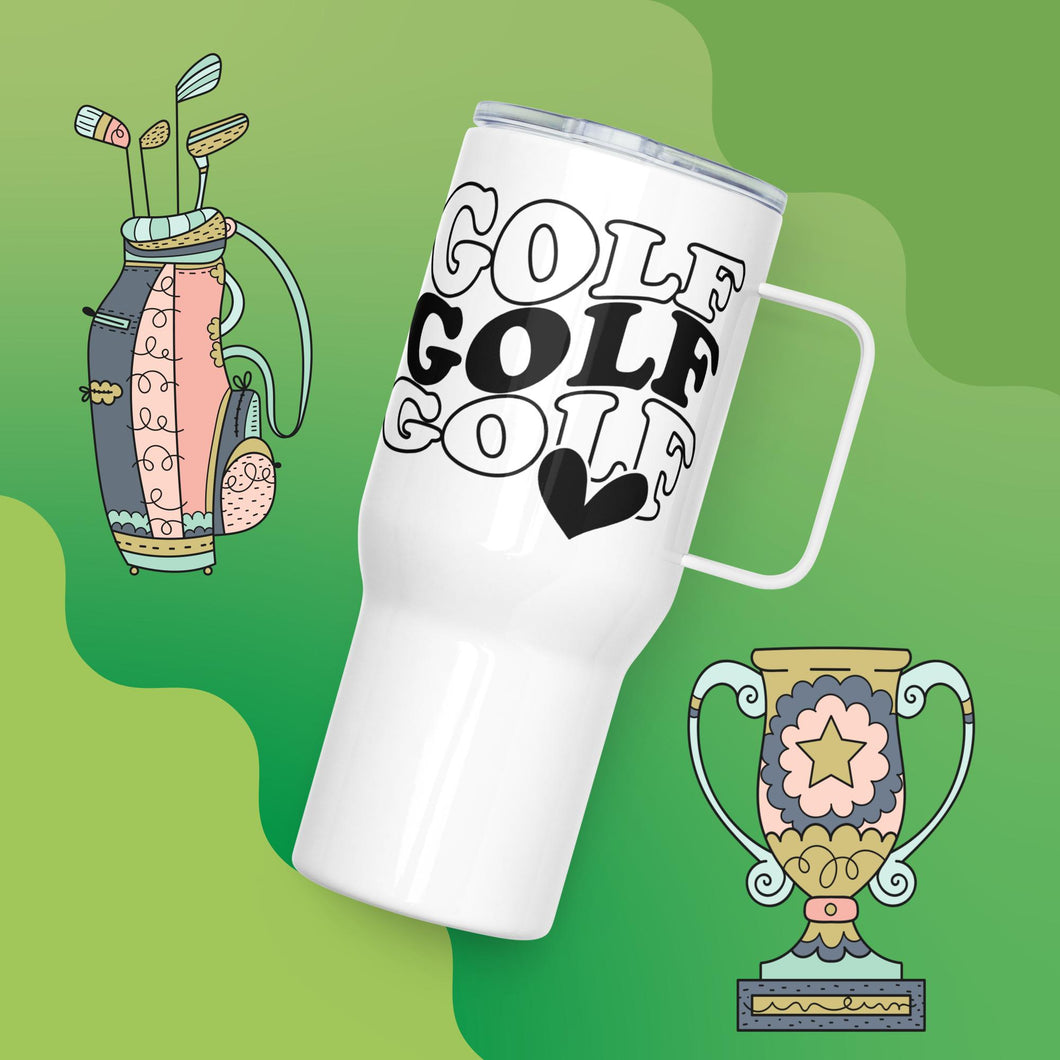 Golf Mug With A Handle