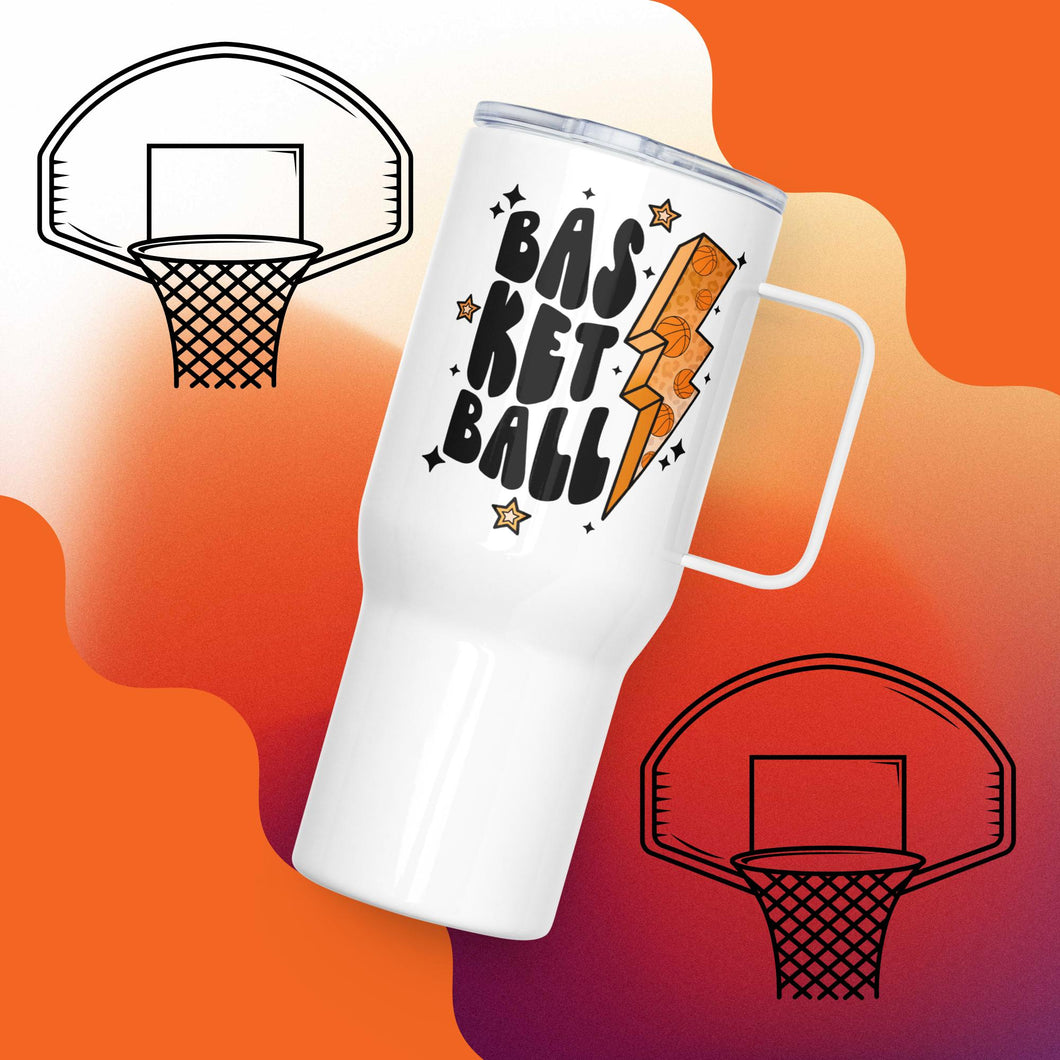 Basketball Lightning Mug With A Handle