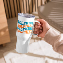 Load image into Gallery viewer, Dolphins Wave Mug With A Handle
