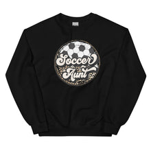 Load image into Gallery viewer, Soccer Leopard Aunt Sweatshirt
