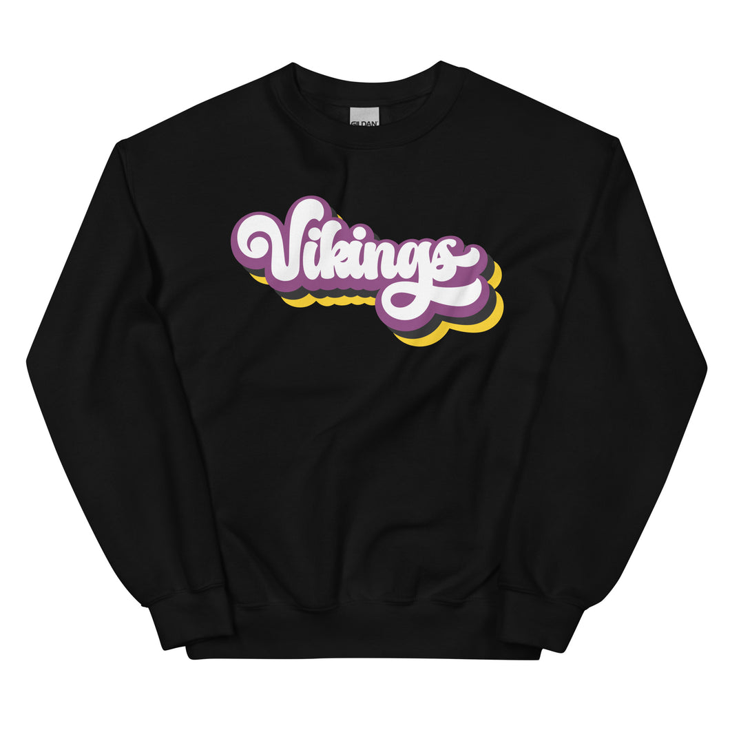 Vikings Retro Sweatshirt(NFL)