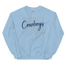 Load image into Gallery viewer, Cowboys Stack Sweatshirt(NFL)
