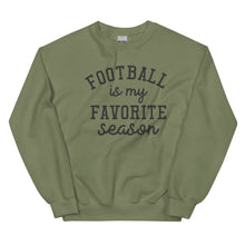 Load image into Gallery viewer, Football Favorite Season Sweatshirt
