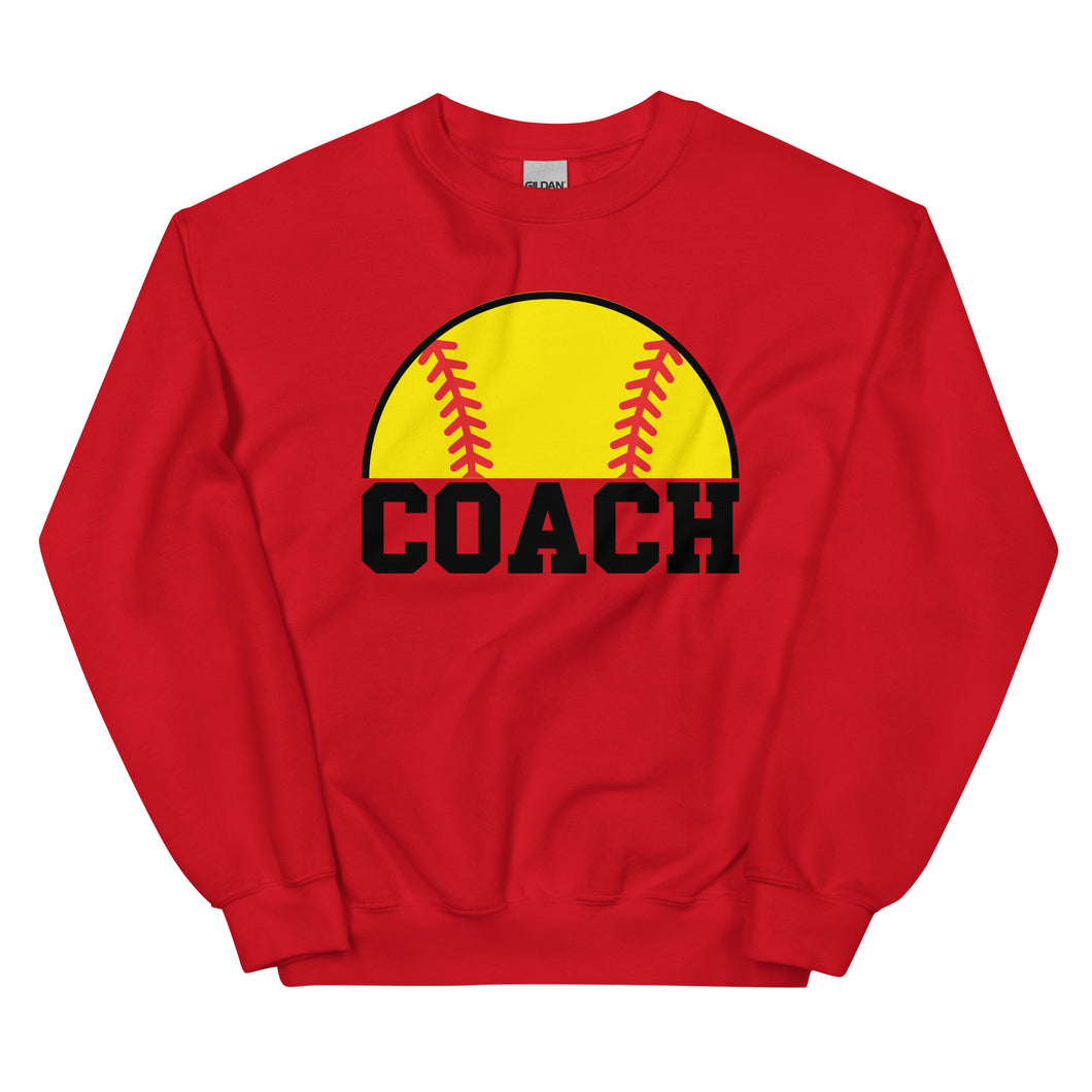 Softball Coach Sweatshirt