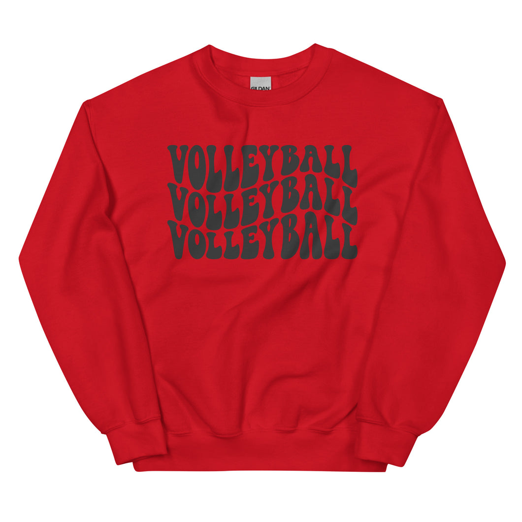 Volleyball Wave Sweatshirt