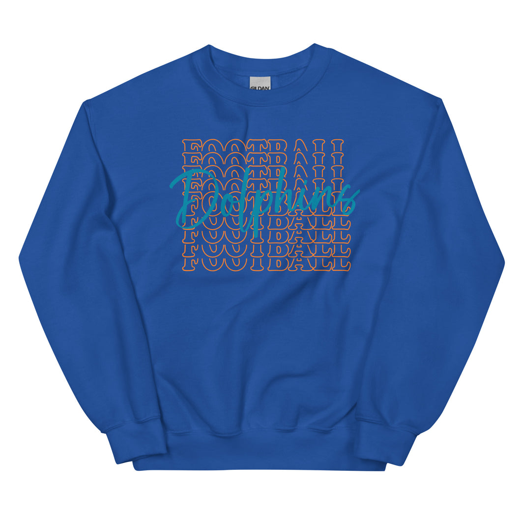 Dolphins Stack Sweatshirt(NFL)