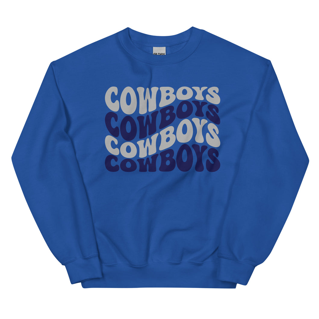 Dallas Cowboys Wave Sweatshirt(NFL)