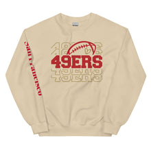 Load image into Gallery viewer, 49ers Stacked Sweatshirt(NFL)
