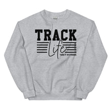 Load image into Gallery viewer, Track Life Sweatshirt
