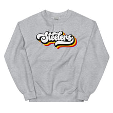 Load image into Gallery viewer, Steelers Retro Sweatshirt(NFL)
