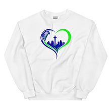 Load image into Gallery viewer, Seahawks Heart Sweatshirt(NFL)
