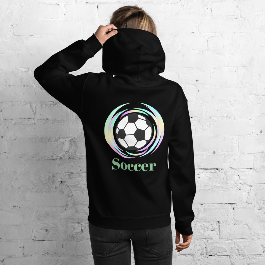 No Limit For Greatness Soccer Hoodie