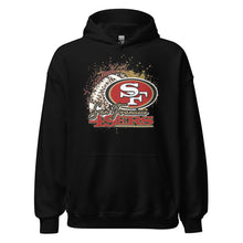 Load image into Gallery viewer, 49ers Splatter Hoodie(NFL)
