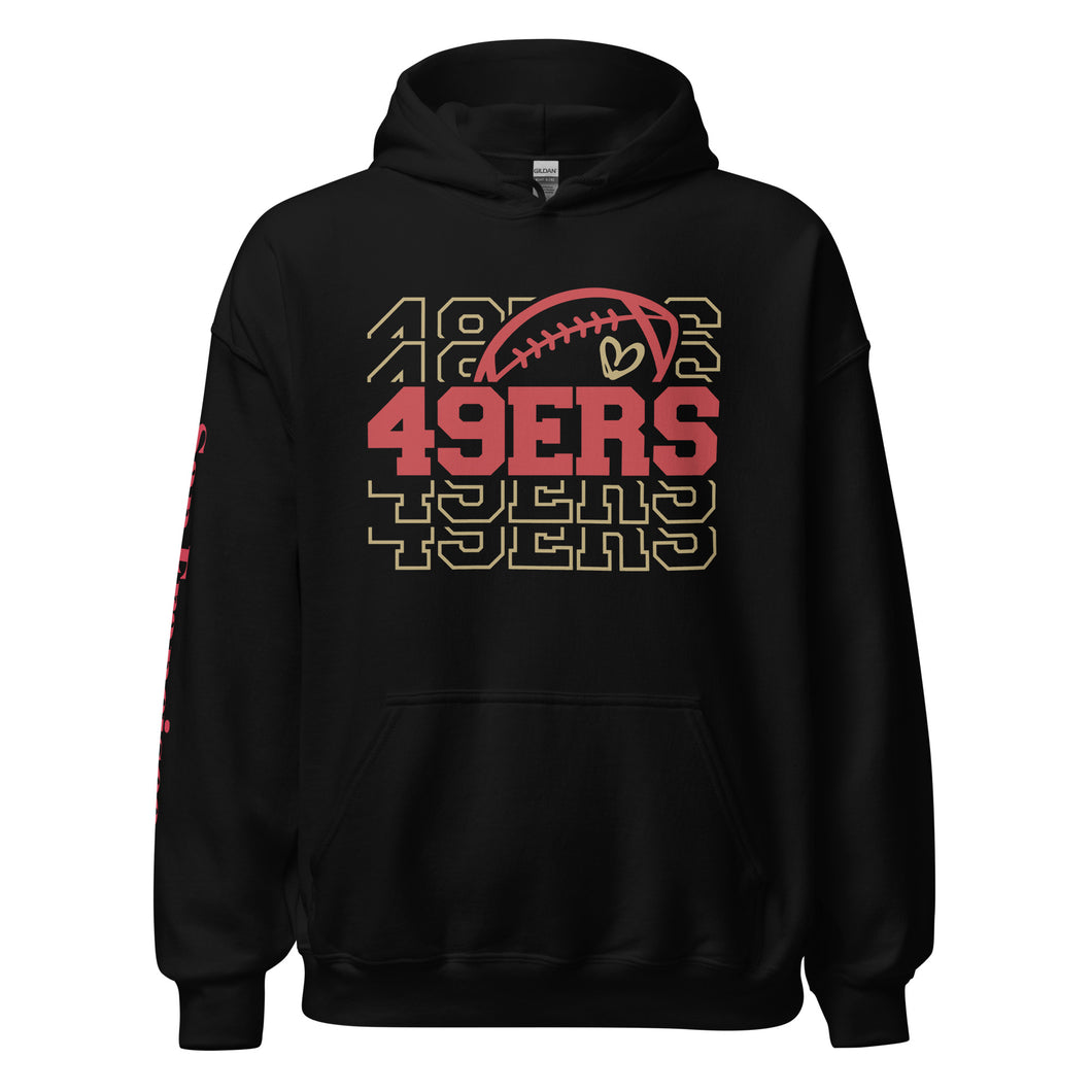 49ers Stacked Hoodie(NFL)