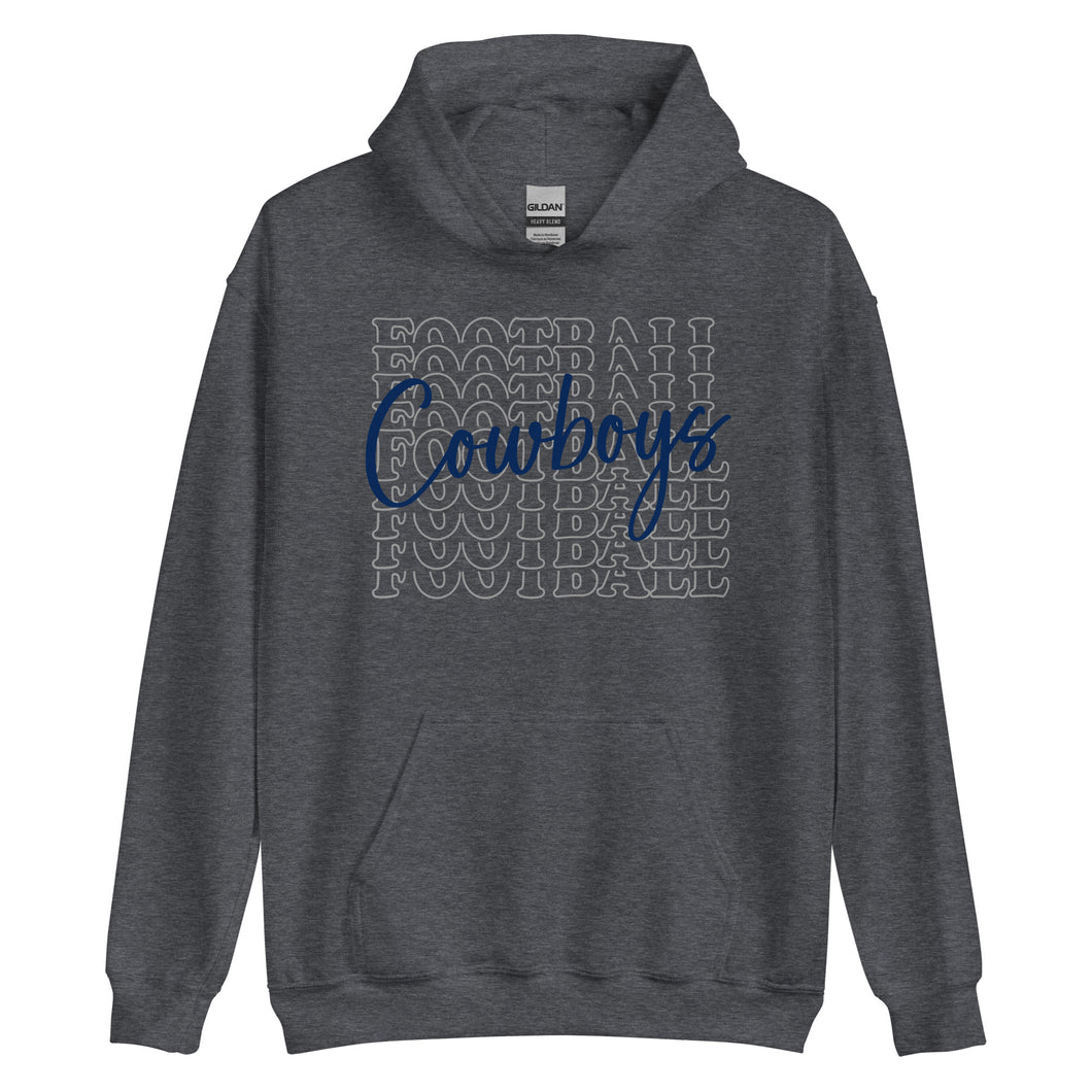 Cowboys Stack Hoodie(NFL)