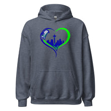 Load image into Gallery viewer, Seahawks Heart Hoodie(NFL)
