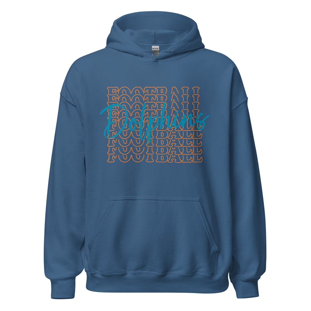 Dolphins Stack Hoodie(NFL)