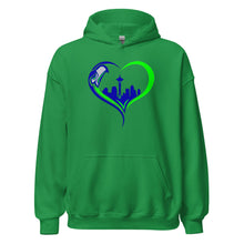 Load image into Gallery viewer, Seahawks Heart Hoodie(NFL)
