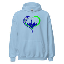 Load image into Gallery viewer, Seahawks Heart Hoodie(NFL)
