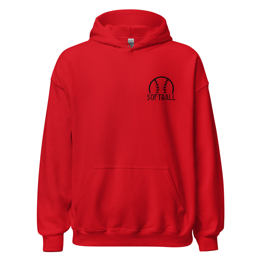 Softball Fan Hoodie