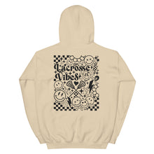 Load image into Gallery viewer, Lacrosse Vibes Front &amp; Back Hoodie
