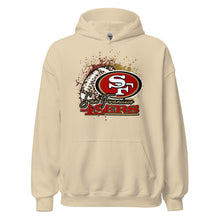 Load image into Gallery viewer, 49ers Splatter Hoodie(NFL)
