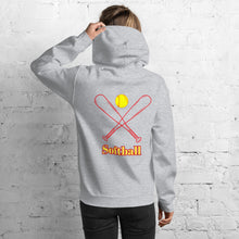 Load image into Gallery viewer, No Limit For Greatness Softball Hoodie
