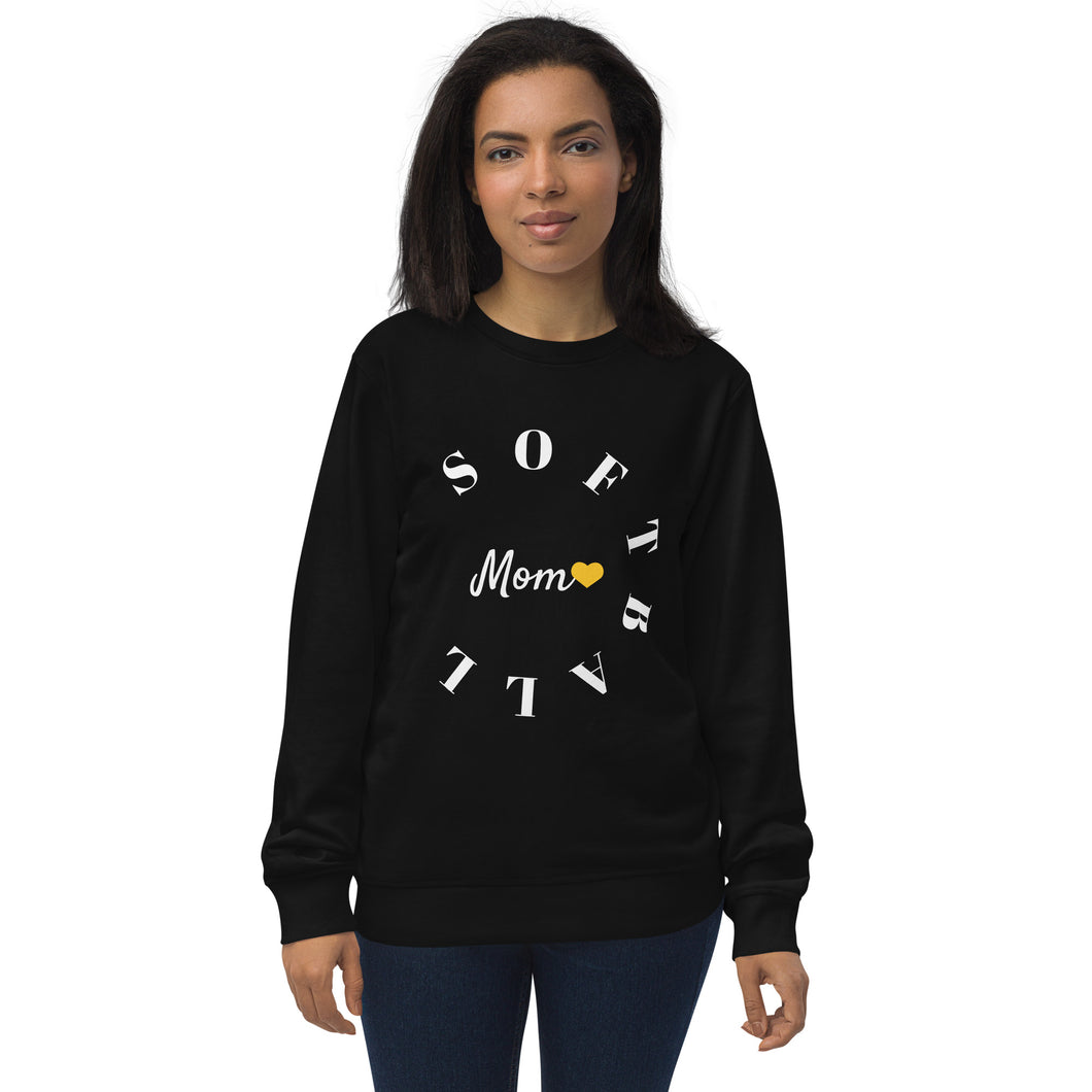 Softball Mom Organic Sweatshirt