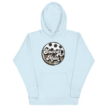 Load image into Gallery viewer, Soccer Leopard Mom Hoodie
