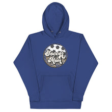 Load image into Gallery viewer, Soccer Leopard Mom Hoodie
