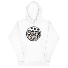 Load image into Gallery viewer, Soccer Leopard Mom Hoodie
