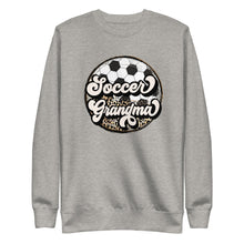 Load image into Gallery viewer, Soccer Leopard Grandma Premium Sweatshirt
