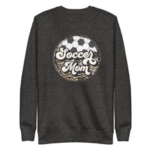 Load image into Gallery viewer, Soccer Leopard Mom Premium Sweatshirt
