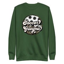 Load image into Gallery viewer, Soccer Leopard Grandma Premium Sweatshirt
