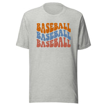 Load image into Gallery viewer, Baseball Color Wave T-shirt
