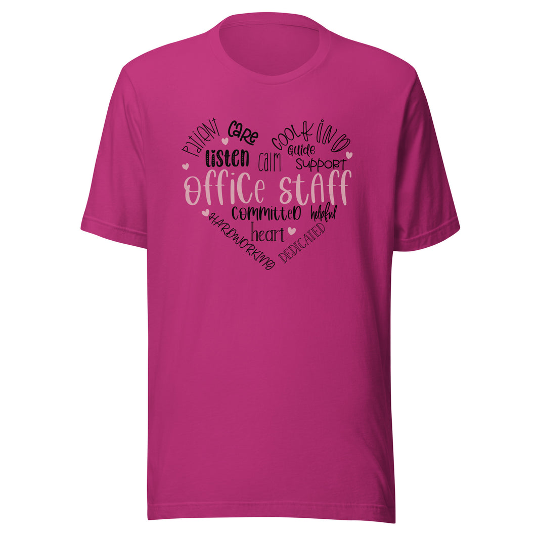 Office Staff Heart T-shirt