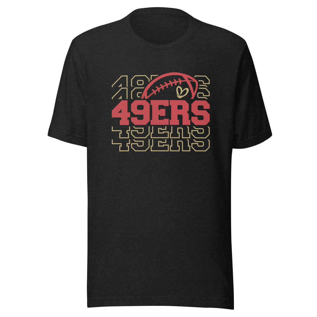 49ers Stacked T-shirt(NFL)