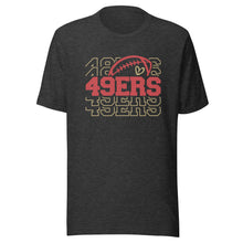 Load image into Gallery viewer, 49ers Stacked T-shirt(NFL)
