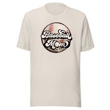 Load image into Gallery viewer, Baseball Mom Leopard T-shirt
