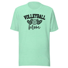 Load image into Gallery viewer, Volleyball Mom Heart T-shirt
