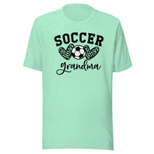 Load image into Gallery viewer, Soccer Grandma Heart T-shirt
