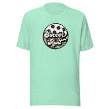 Load image into Gallery viewer, Leopard Soccer Aunt T-shirt
